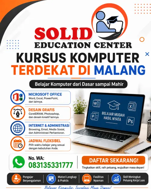 Kursus Komputer Di Malang Terdekat