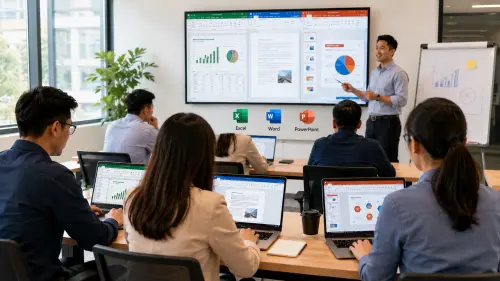 Pelatihan software kerja dan perkantoran di Solid Education